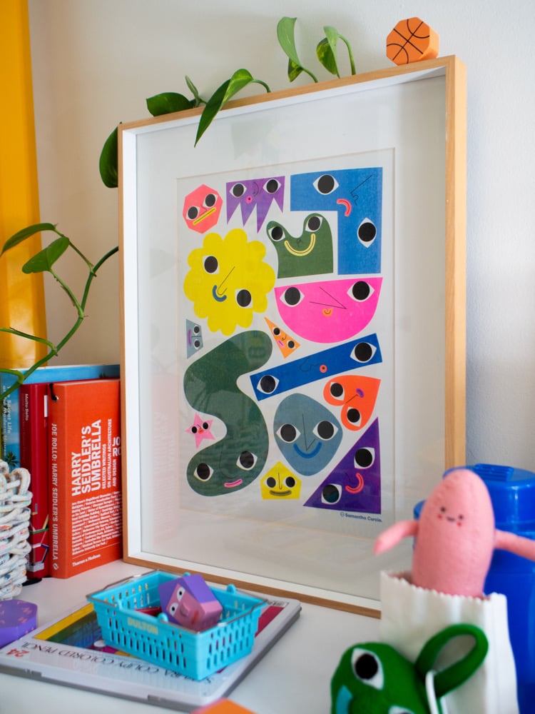 Image of Shapey Bois – A3 Riso edition of 30