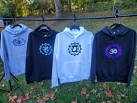 One of 7 symbol Chakra hoodie