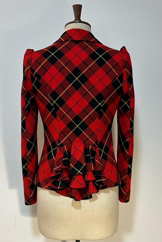 Image of Tartan Carmen jacket