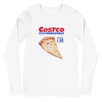 Image 2 of Wholesale Pizza - Unisex Long Sleeve Tee