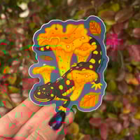Image 1 of Chanterelles & Tiger Salamander Sticker