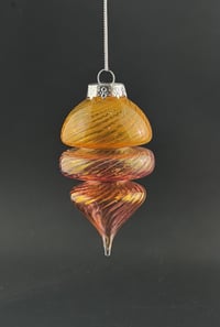 Gold fume ornament #9