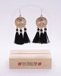 Crave Dream Catcher Tassel Earrings