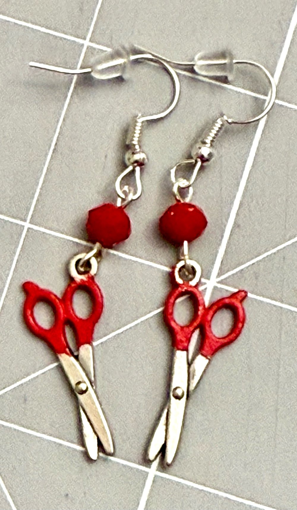 Image of Dainty Scissors Earrings