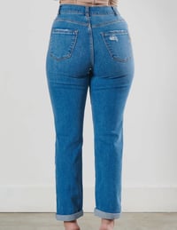 Image 2 of All Thrills Mom Jeans 