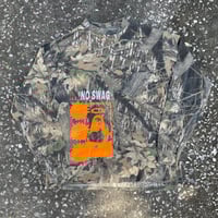 Image 1 of Victim no swag camo long sleeve L/XL