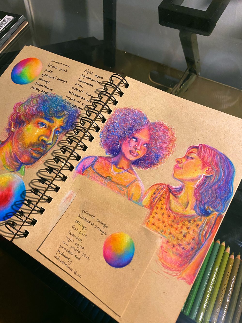Tale of two lovers: color study