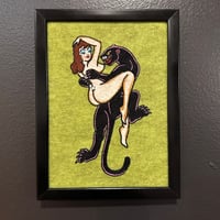 Image 4 of Panther Lady Embroidery