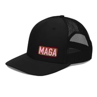 Image 2 of MAGA Donald Trump Hat Cap USA Richardson 112 Trucker Cap from PatriotsCo.com