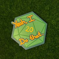 Nat 20 - Sticker