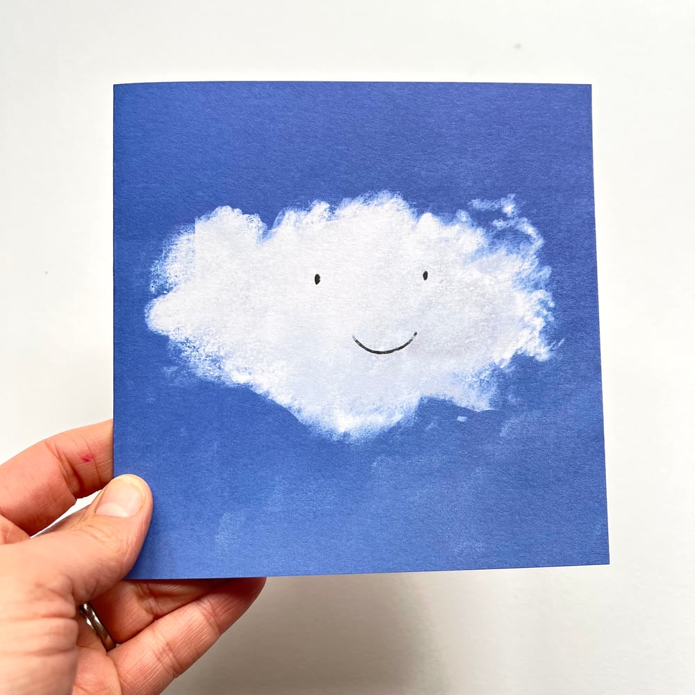 Image of Happy Cloud - Luxury Greeting Card (single or multipack)