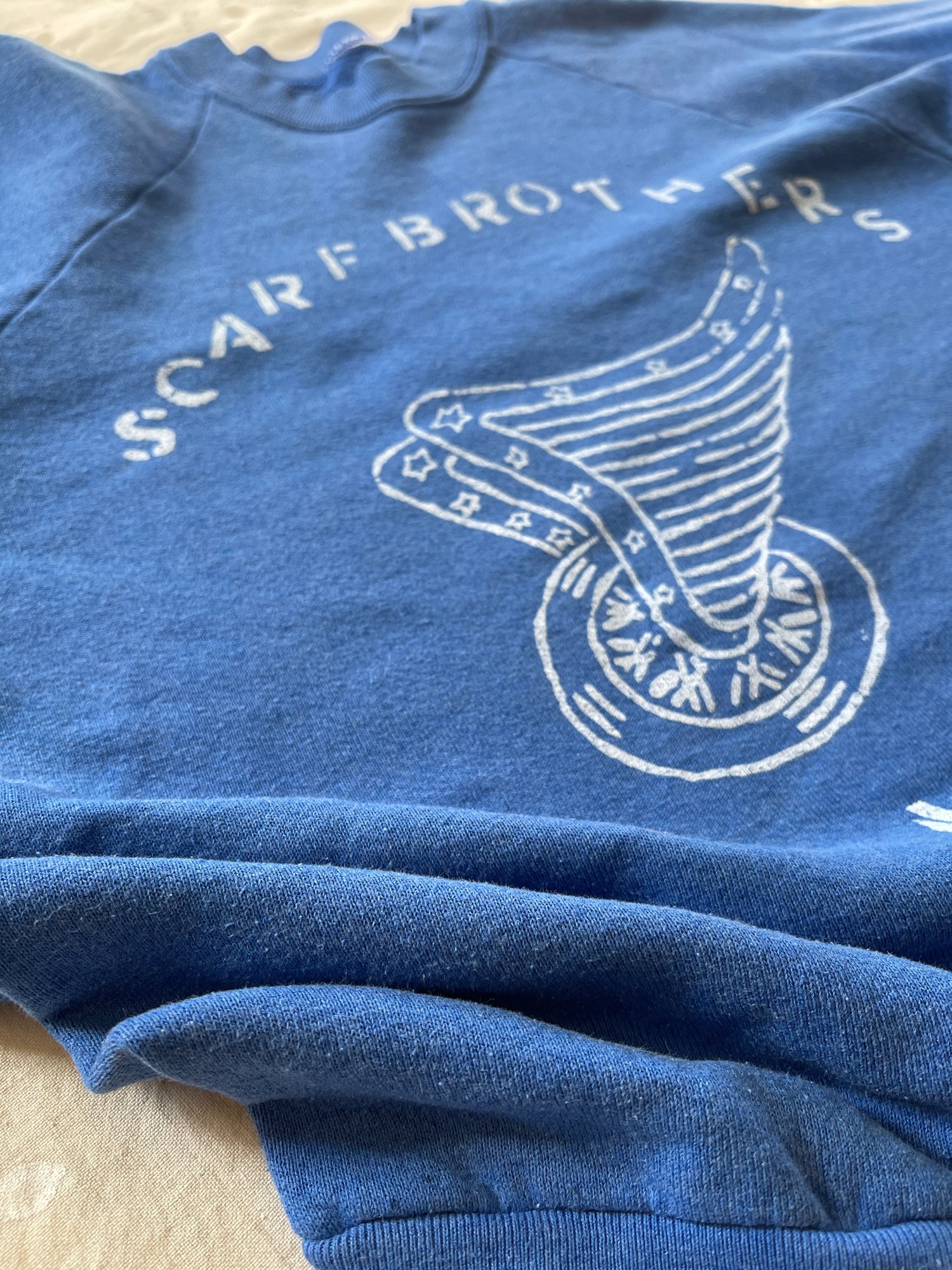 Image of Motor Club Raglan (medium)- Royal Blue