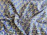 Image 1 of Namaste fabric bleuet