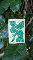 Image 1 of Giant Hawaiian Pothos - Linocut Print