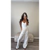 cream pocket trousers 