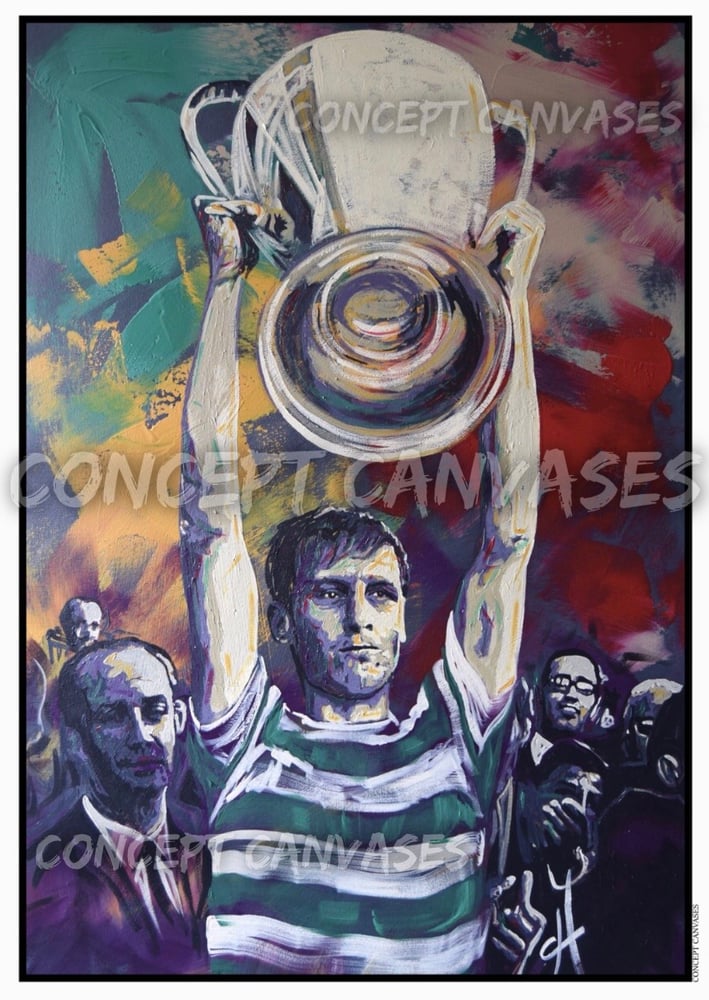 Image of Billy McNeill ‘Glorious’ A3 Print