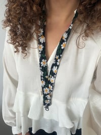 Image 4 of Lanyards • Embroidered Daisies 