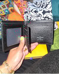 Image 2 of Mens Wallet All Black & Gray Monogram