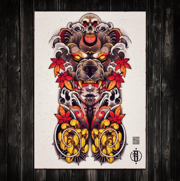 Image of Bear warrior