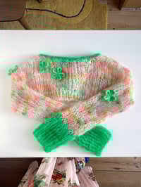 Image 8 of Sofie and Iris Green, Pink and Orange Mohair Bolero 