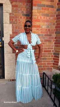 Image 2 of Stripes 2pc Skirt 