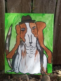 Image 7 of Bassett Hound In Hat 