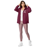 Image 3 of MAROZINETHEBARBER Unisex lightweight zip up windbreaker