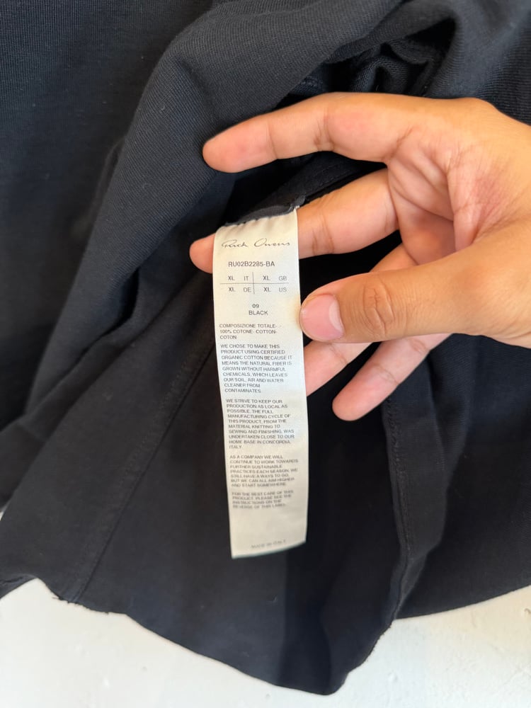 Image of Rick Owens FW22 Strobe Hoodie