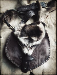 Image 1 of Raccoon Pelt Bag