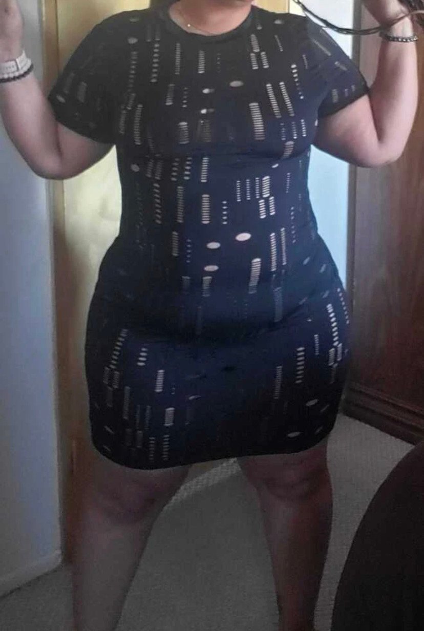 Image of Sexy cut out dress