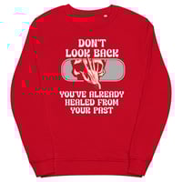 Image 8 of Unisex organic PAST HEALING sweatshirt