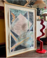 Image 2 of Large Watercolour Abstract on Paper