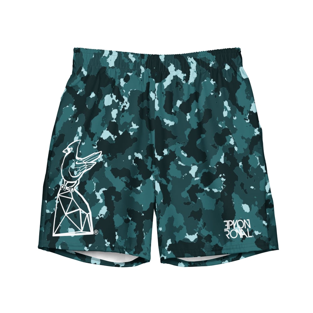 Image of Great Lakes Camo Classic Swim Trunks