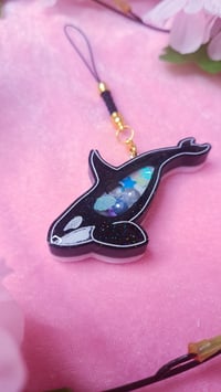 Image 2 of Orca Resin Shaker Charm