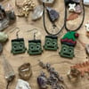 Frankenstein Earrings/Necklace