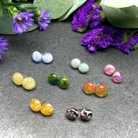 Image 1 of Swirly Stud Earrings