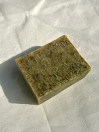Image 2 of Mini MORINGA MANDARIN Chlorophyll-Rich — Ghee Soap Bar 