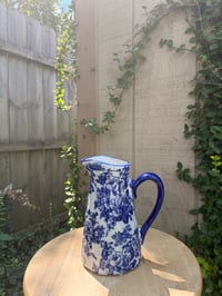 Image 2 of Floral pitcher vase