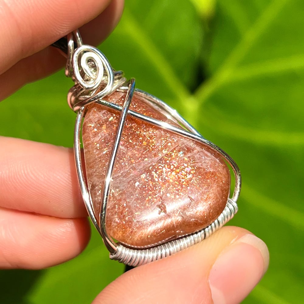 Image of sunstone pendant a