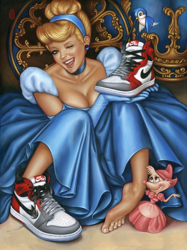 Image of Cinderella Lenticular Print