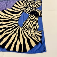 Image 17 of Hermès Cashmere Shawl "Zebra" by Alice Shirley 140cm