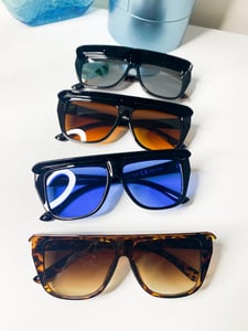 Image of Oversize Visor Sunglasses 