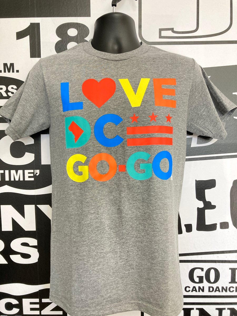 Image of LOVE DC GOGO "Multi" Gray Tshirt