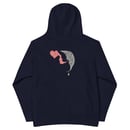 Image 3 of HI Future light Moon  Kids fleece hoodie