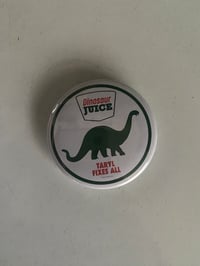Image 4 of Large 2.25" Dinosaur Juice Button or Bottle Opener Magnet!