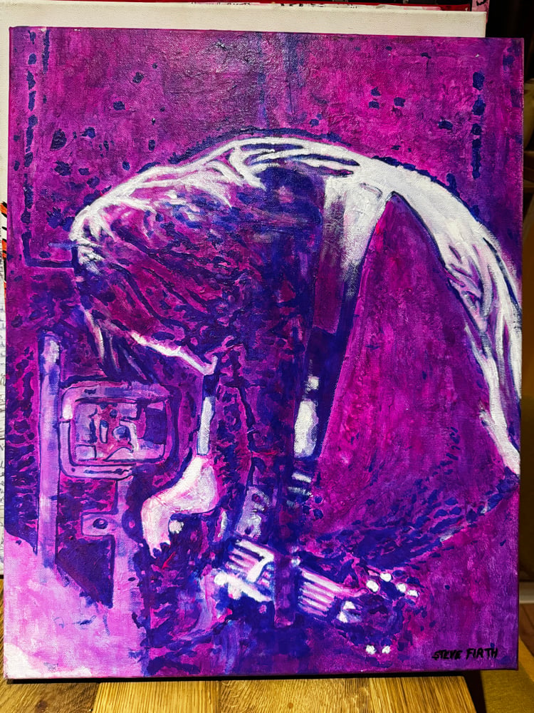 Purple Rick Canvas