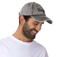 Image 6 of Gothic Vegan embroidered dad hat