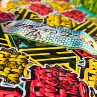 Image 2 of 34mm Street (KING) "Warrior's Chains" Real Wear Graphic