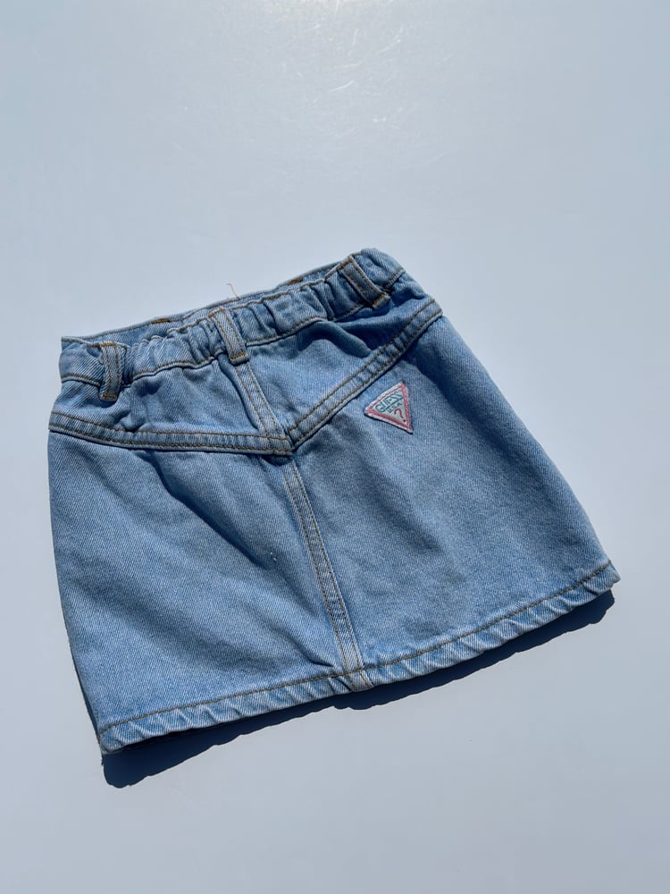 Image of Vintage Guess Jean Skirt 2Y