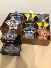 Image 1 of Snow shaped Rock ‘n’ Roll snow globes